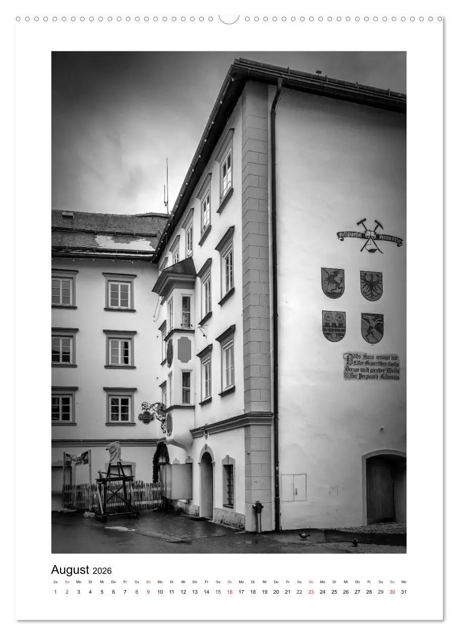Bild: 9783516425574 | Kitzbühel Monochrom (hochwertiger Premium Wandkalender 2026 DIN A2...