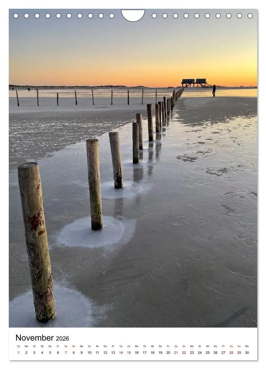 Bild: 9783516665574 | Strand der Sehnsucht - Sankt Peter-Ording (Wandkalender 2026 DIN A4...
