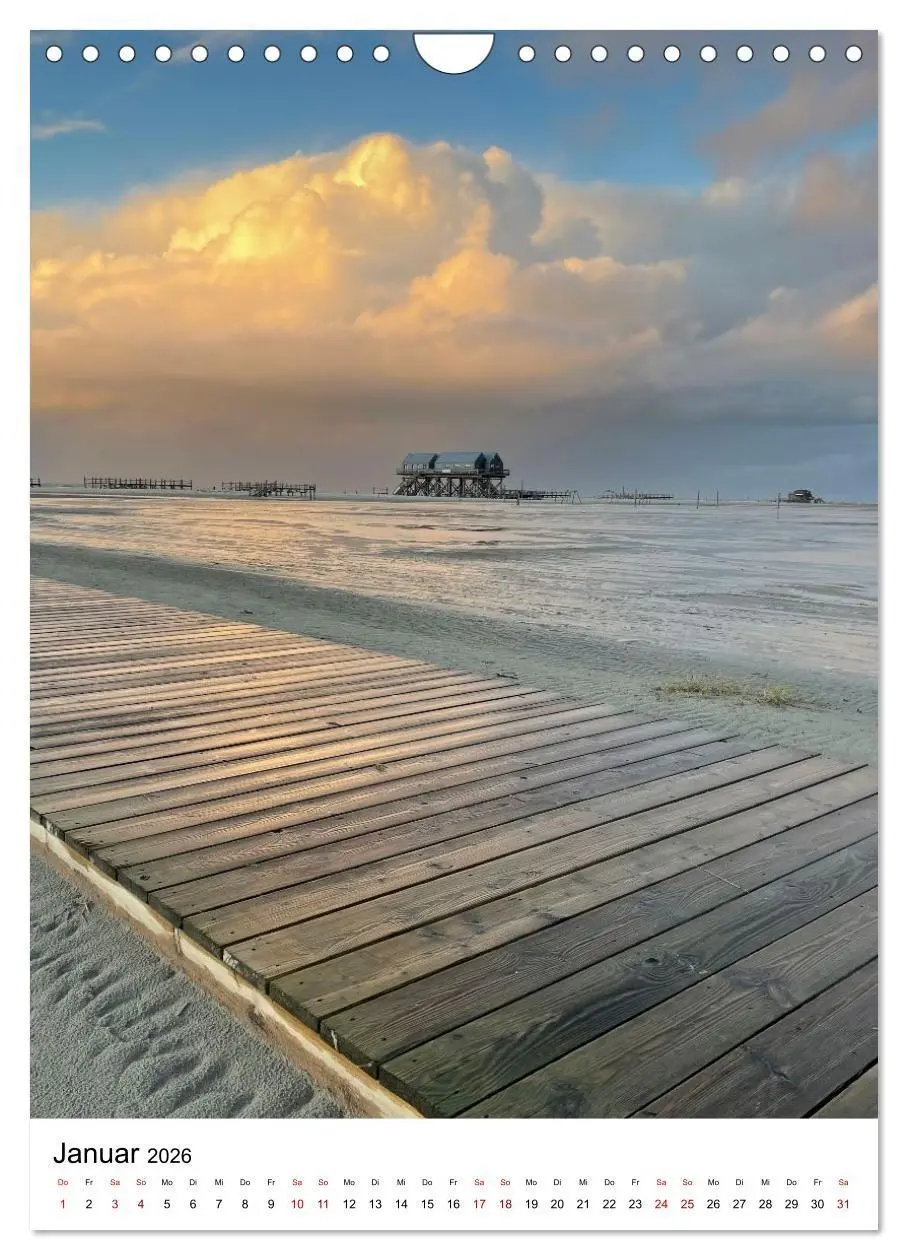 Bild: 9783516665574 | Strand der Sehnsucht - Sankt Peter-Ording (Wandkalender 2026 DIN A4...