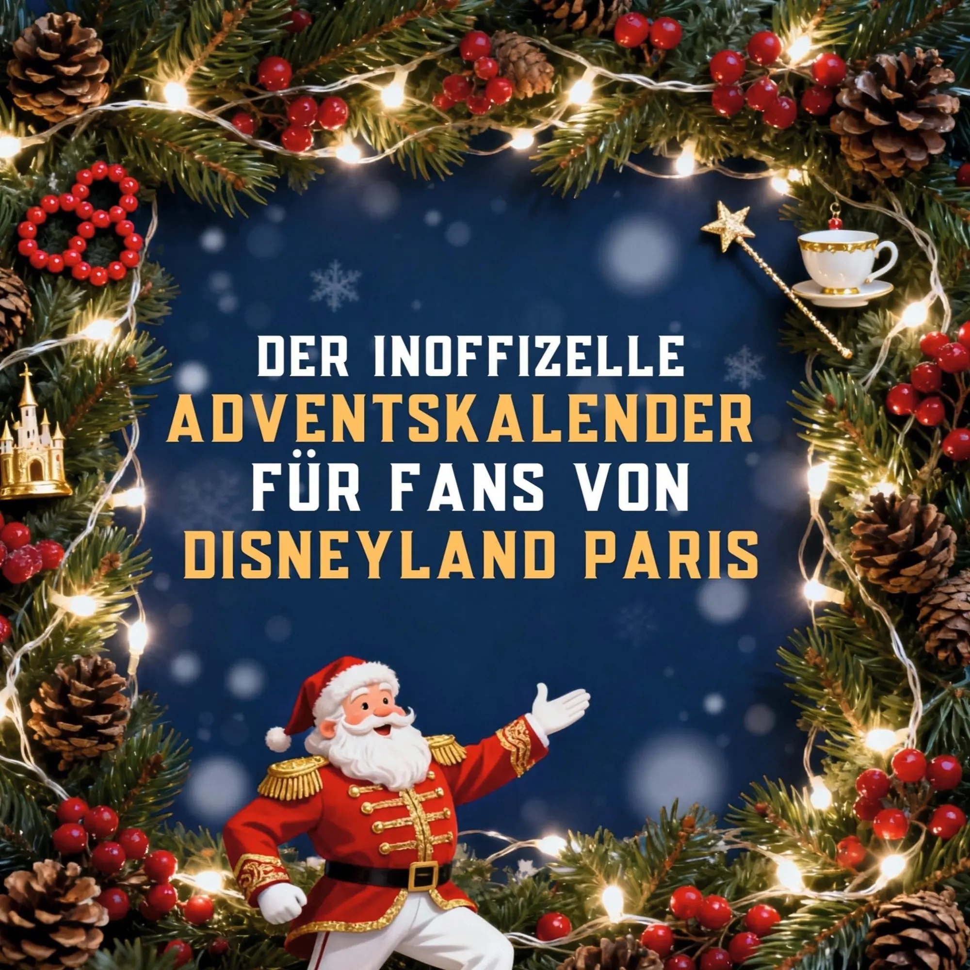 Cover: 9783695315574 | Der inoffizielle Adventskalender für Fans von Disneyland Paris | Buch