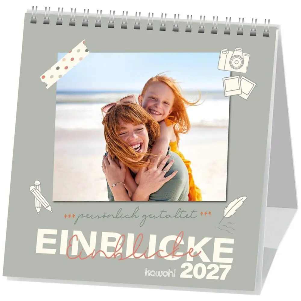 Cover: 9783754885574 | Einblicke 2027 | persönlich gestaltet | Kalender | Spiralbindung