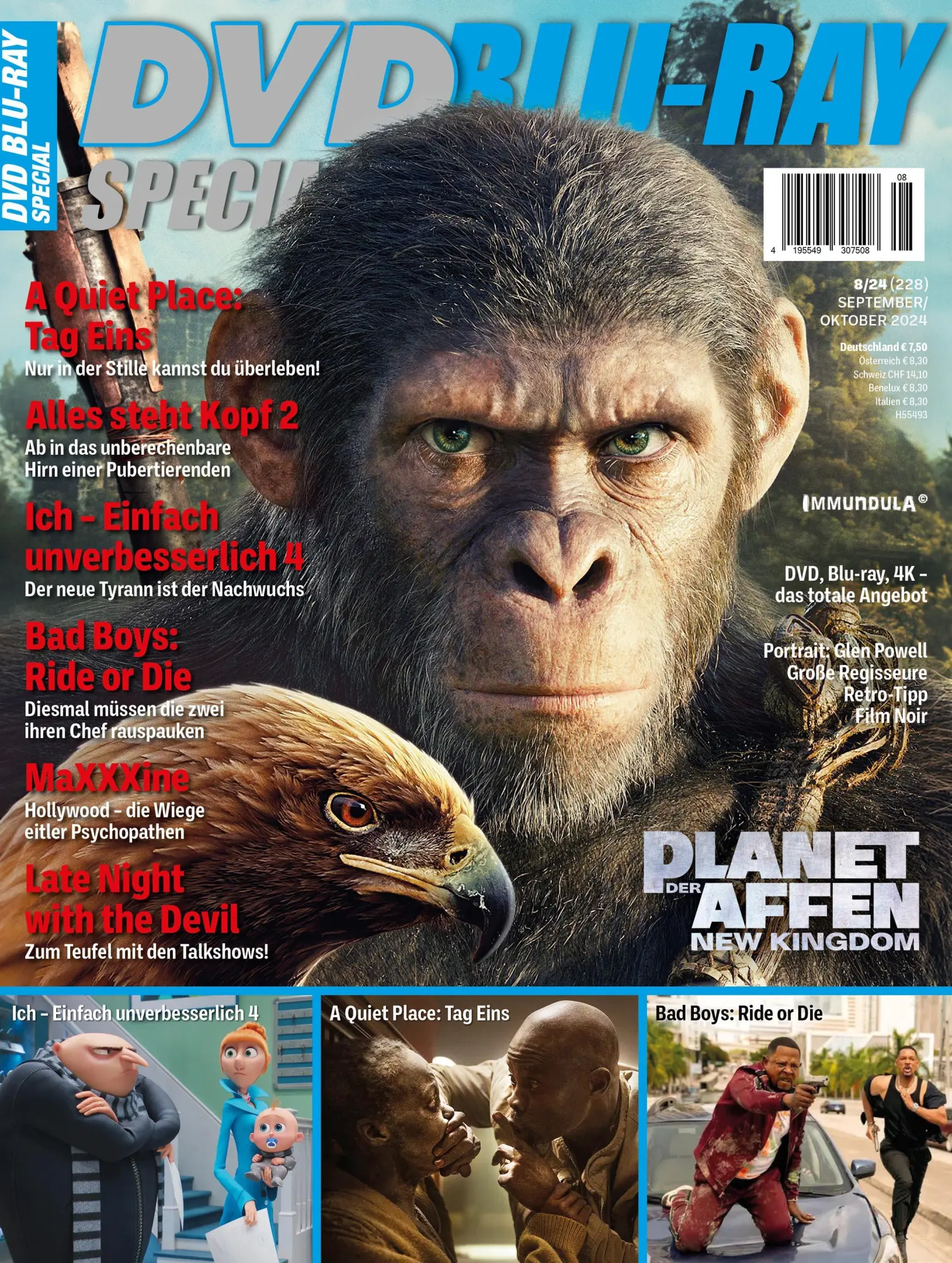 Cover: 9783959365574 | DVD BLU-RAY SPECIAL. Ausgabe September/Oktober 2024 (#228) | Broschüre