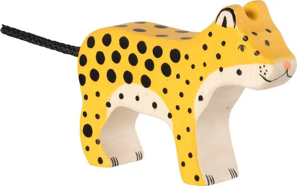 Cover: 4013594805674 | Leopard, klein | ca. 9,3 x 2,3 x 7 cm, Holz, per Stück | 80567 | 2026