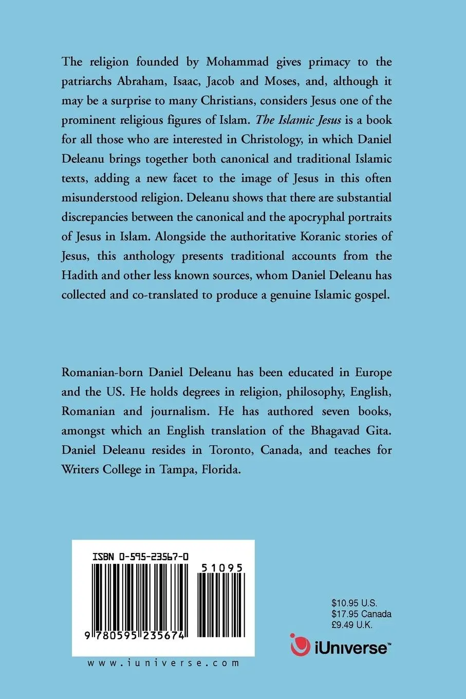 Rückseite: 9780595235674 | The Islamic Jesus | Daniel Deleanu | Taschenbuch | Englisch | 2002