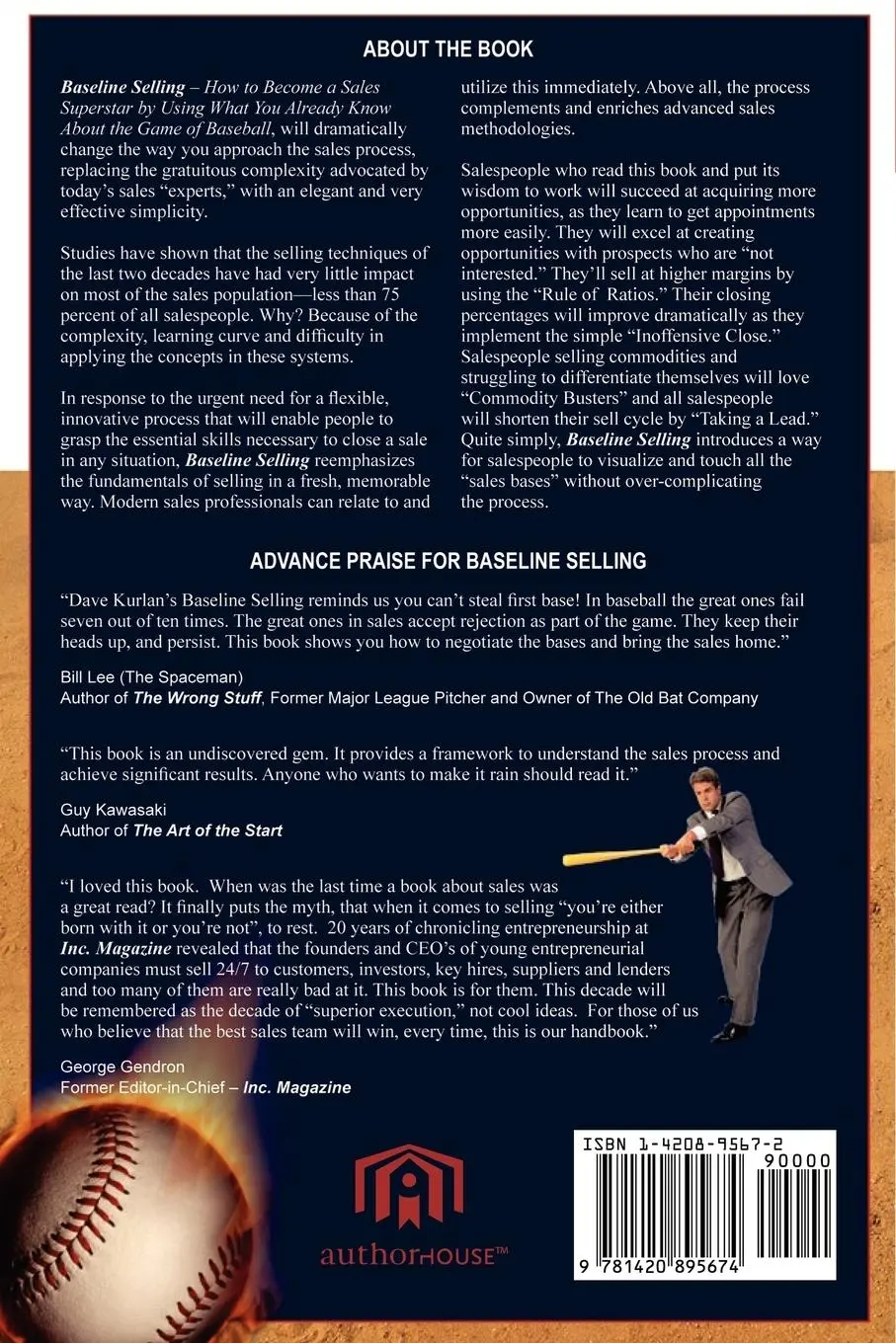 Rückseite: 9781420895674 | Baseline Selling | Dave Kurlan | Taschenbuch | Englisch | 2005