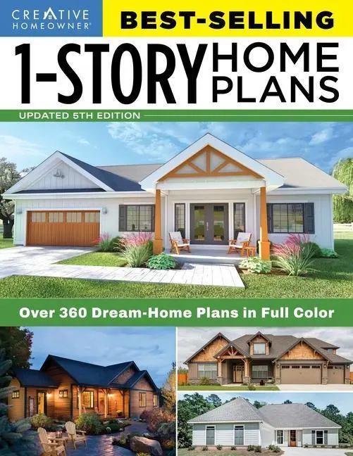 Cover: 9781580115674 | Best-Selling 1-Story Home Plans, 5th Edition | Homeowner | Taschenbuch