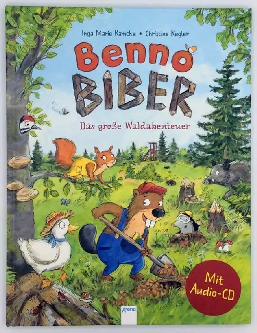 Bild: 9783401715674 | Benno Biber. Das große Waldabenteuer | Ein Sachbilderbuch mit CD