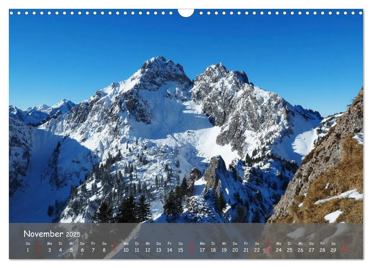 Bild: 9783435235674 | Ammergauer Alpen (Wandkalender 2025 DIN A3 quer), CALVENDO...