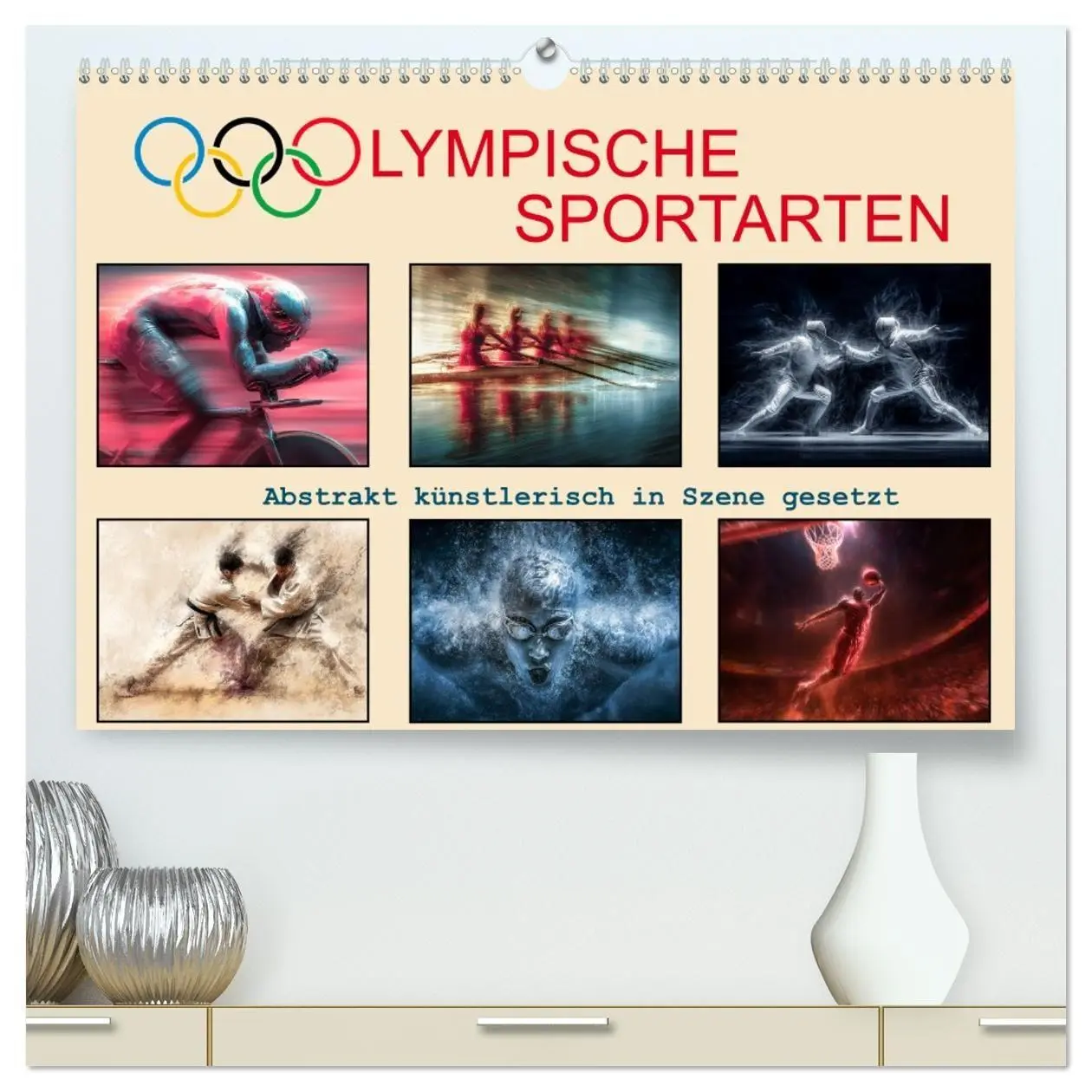 Cover: 9783516655674 | Olympische Sportarten (hochwertiger Premium Wandkalender 2026 DIN...