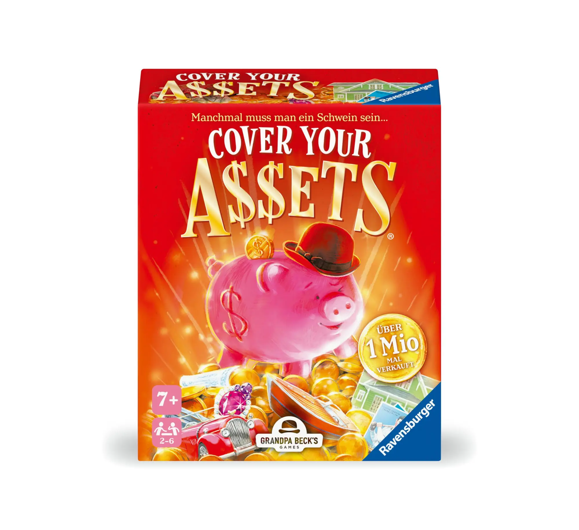 Cover: 4005556225774 | Cover your Assets - Kartenspiel ab 7 Jahre | Brent Beck (u. a.) | 2024