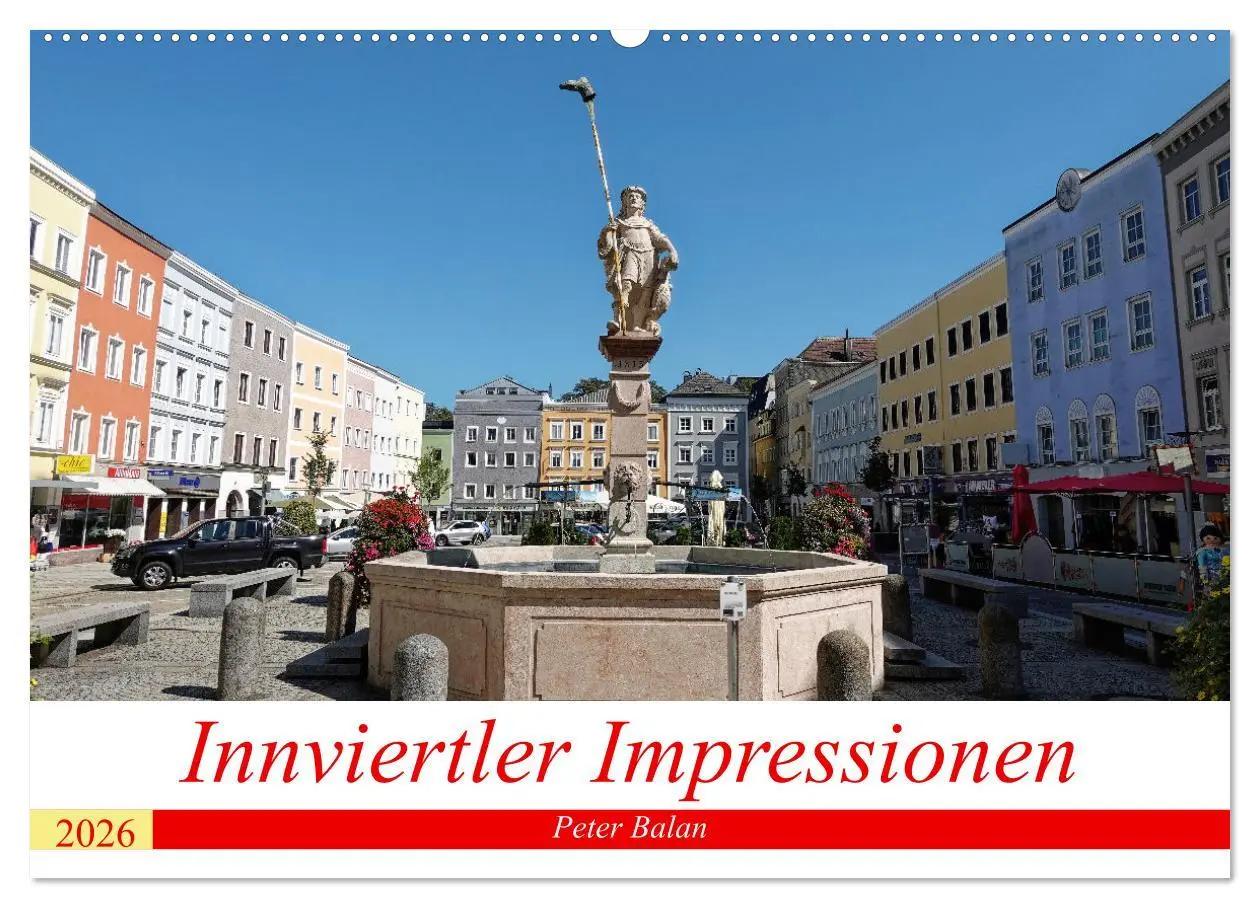 Cover: 9783457625774 | Innviertler Impressionen (Wandkalender 2026 DIN A2 quer), CALVENDO...