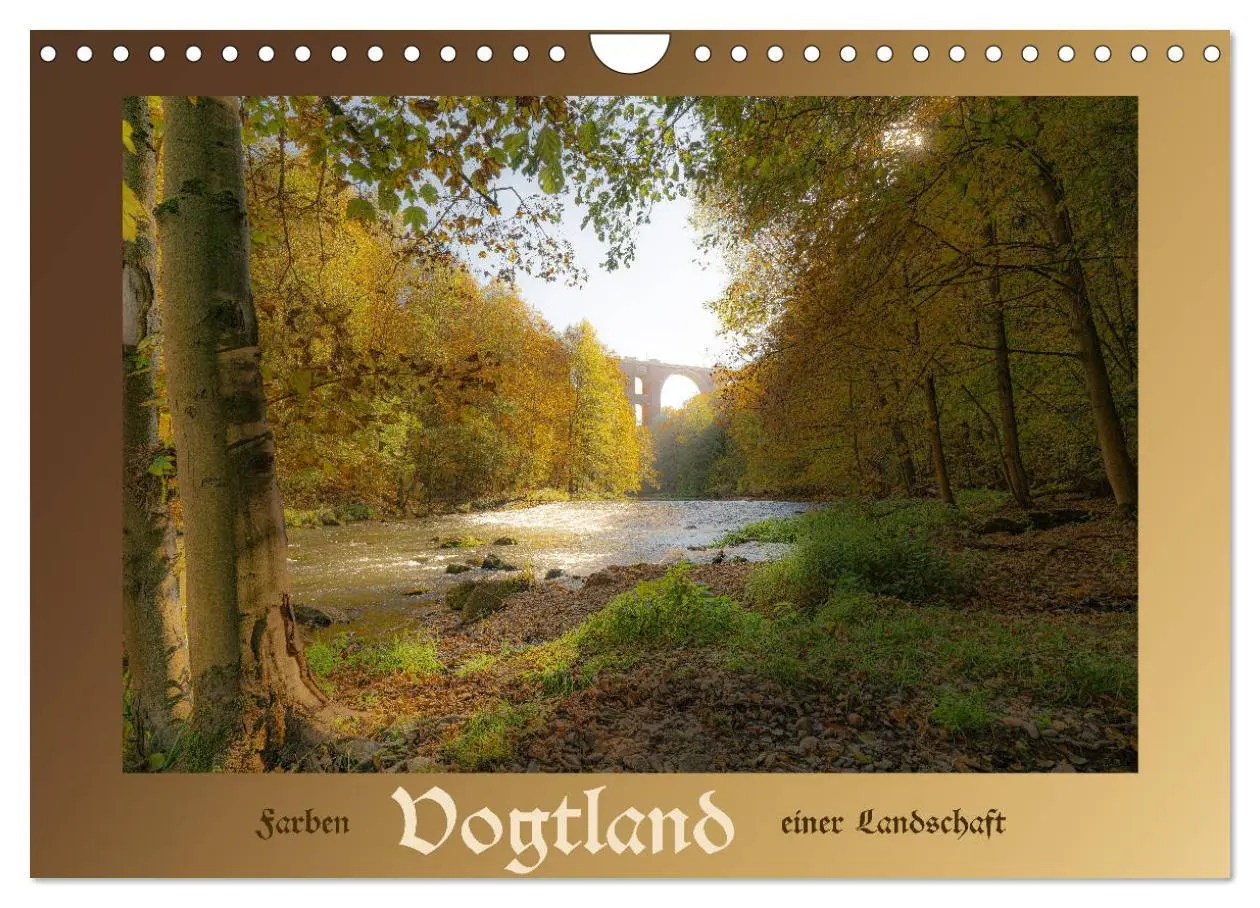 Cover: 9783457795774 | Vogtland - Farben einer Landschaft (Wandkalender 2026 DIN A4 quer),...