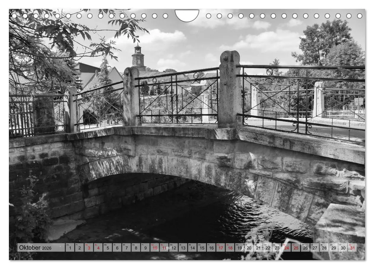Bild: 9783457865774 | Thüringen - ÜberBrücken (Wandkalender 2026 DIN A4 quer), CALVENDO...
