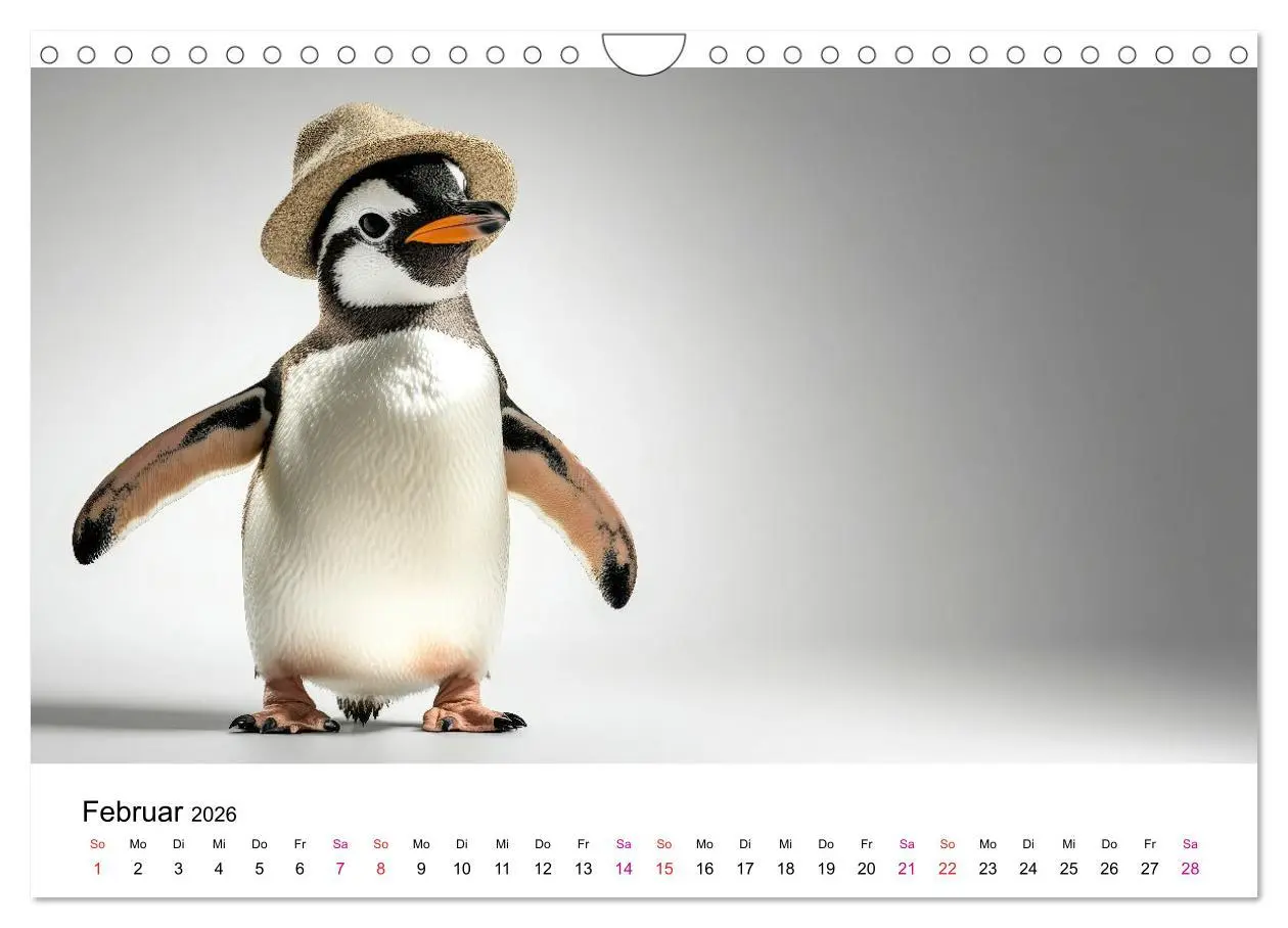 Bild: 9783457305874 | Kreativ Kalender - Tiere &amp; eigene Ideen (Wandkalender 2026 DIN A4...