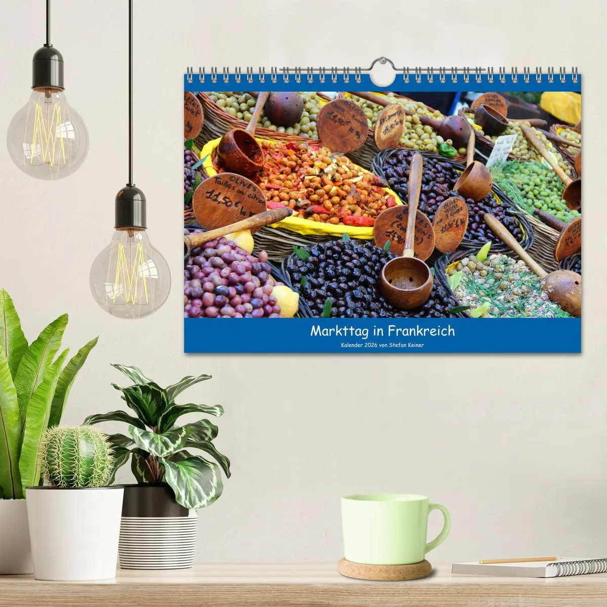 Bild: 9783457545874 | Markttag in Frankreich (Wandkalender 2026 DIN A4 quer), CALVENDO...