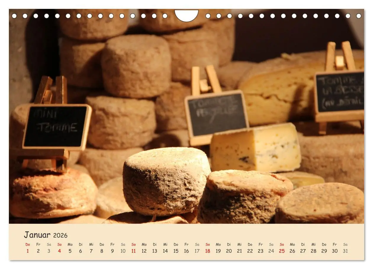 Bild: 9783457545874 | Markttag in Frankreich (Wandkalender 2026 DIN A4 quer), CALVENDO...
