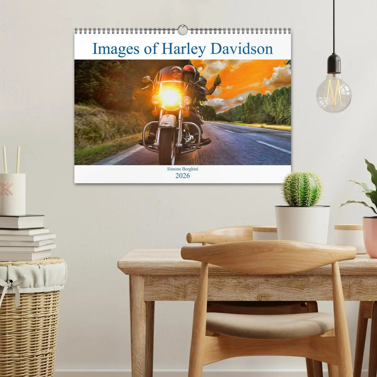 Bild: 9783516565874 | Images of Harley Davidson (Wall Calendar 2026 DIN A3 landscape),...