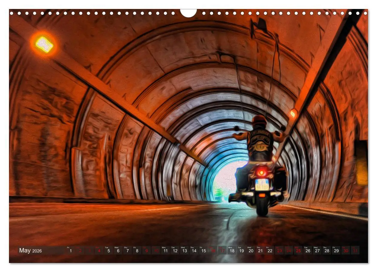 Bild: 9783516565874 | Images of Harley Davidson (Wall Calendar 2026 DIN A3 landscape),...