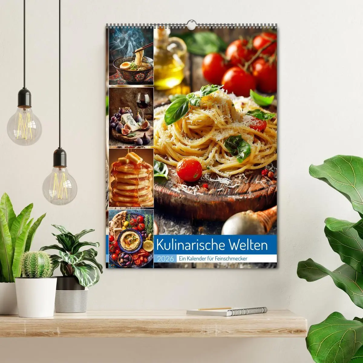 Bild: 9783516705874 | Kulinarische Welten (Wandkalender 2026 DIN A2 hoch), CALVENDO...