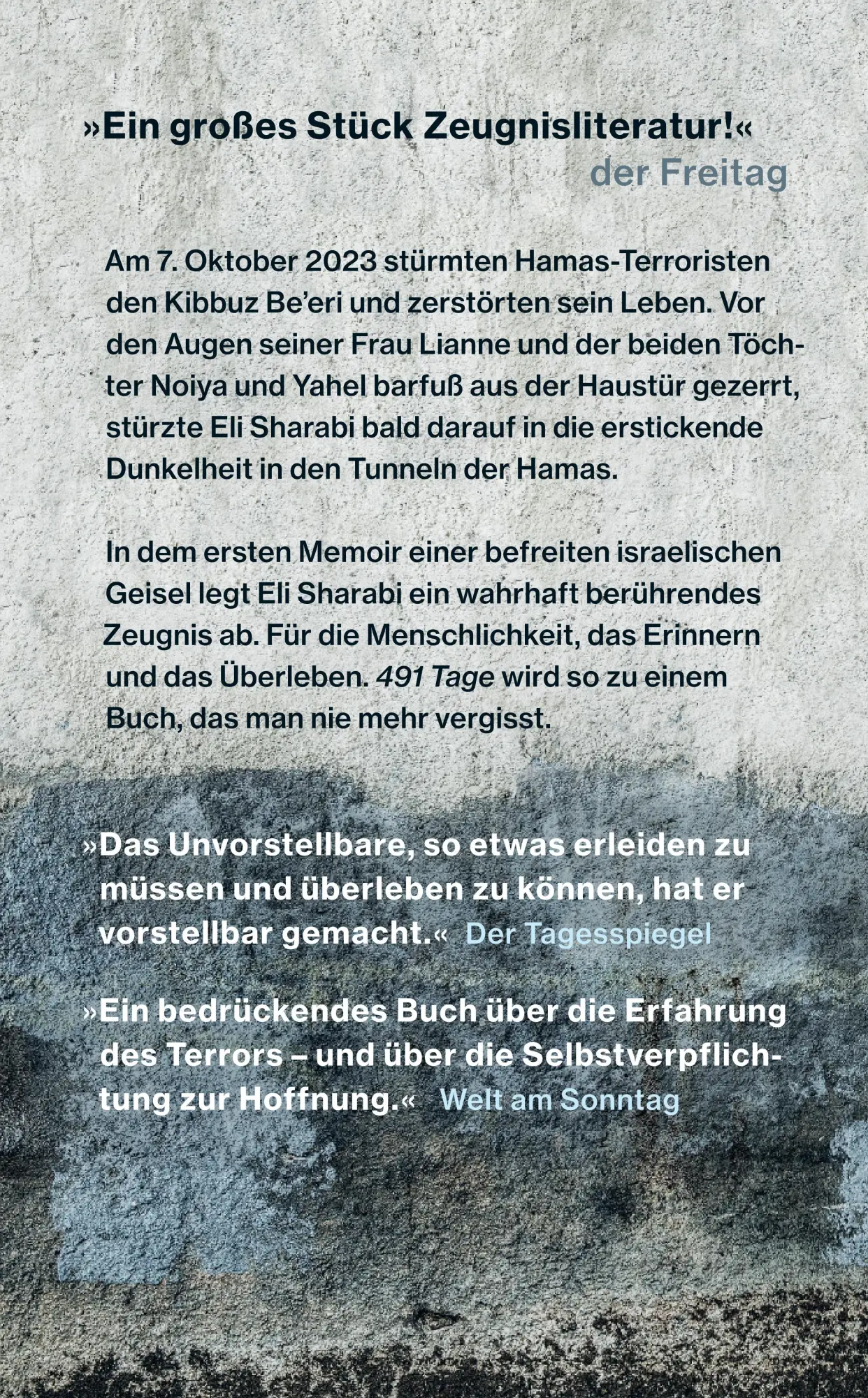 Autor: 9783518475874 | 491 Tage | Eli Sharabi | Taschenbuch | 200 S. | Deutsch | 2026