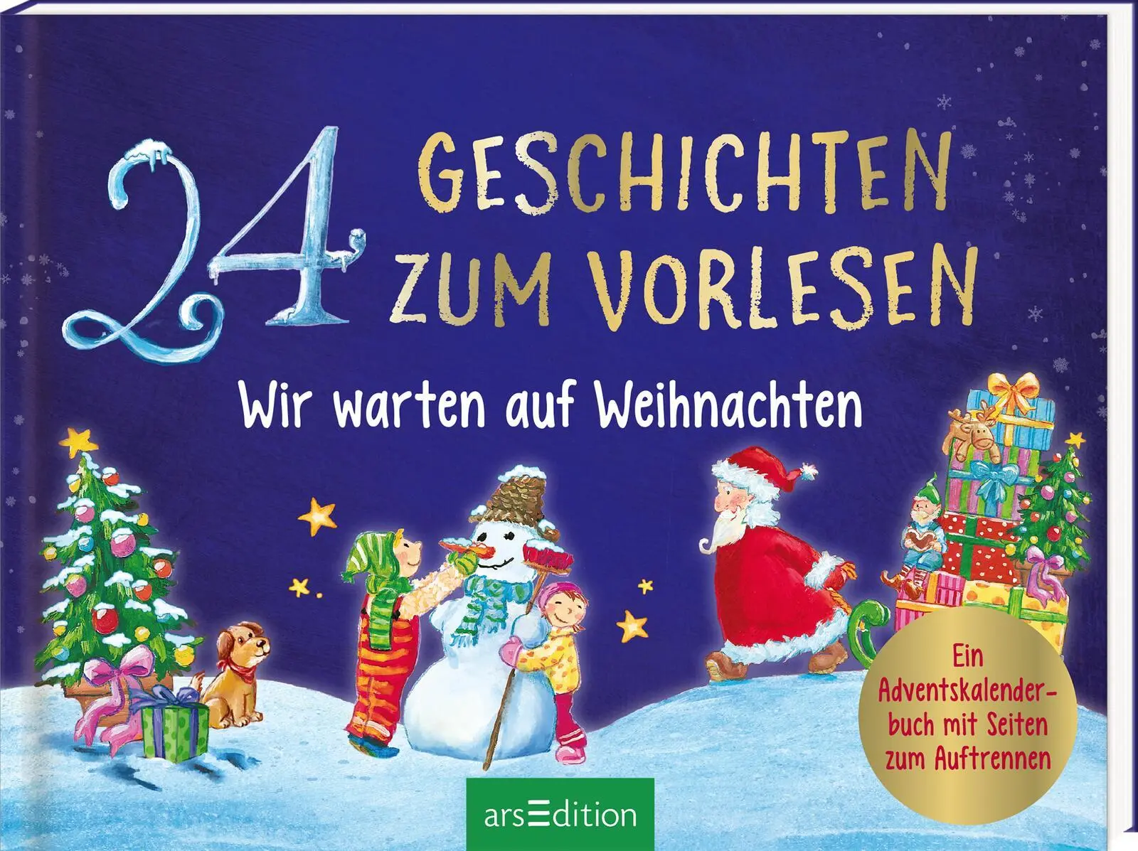 Cover: 9783845865874 | 24 Geschichten zum Vorlesen - Wir warten auf Weihnachten | Volk | Buch