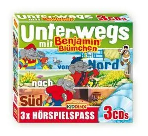 Cover: 4001504125974 | Unterwegs mit Benjamin | Benjamin Blümchen | Audio-CD | 3 Audio-CD(s)