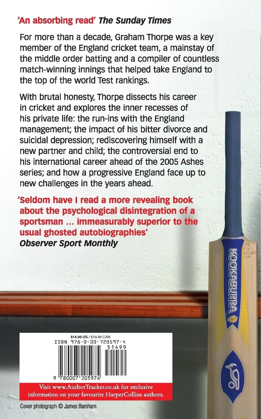 Rückseite: 9780007205974 | Graham Thorpe | Rising from the Ashes | Graham Thorpe | Taschenbuch