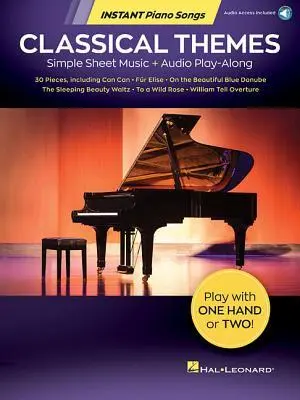Cover: 9781540035974 | Classical Themes - Instant Piano Songs Book/Online Audio | Corp | Buch
