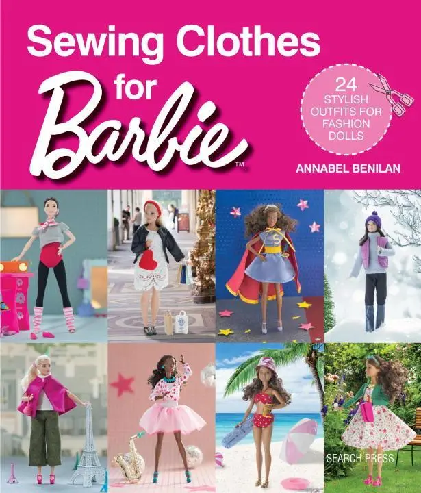 Cover: 9781782215974 | Sewing Clothes for Barbie | 24 Stylish Outfits for Fashion Dolls