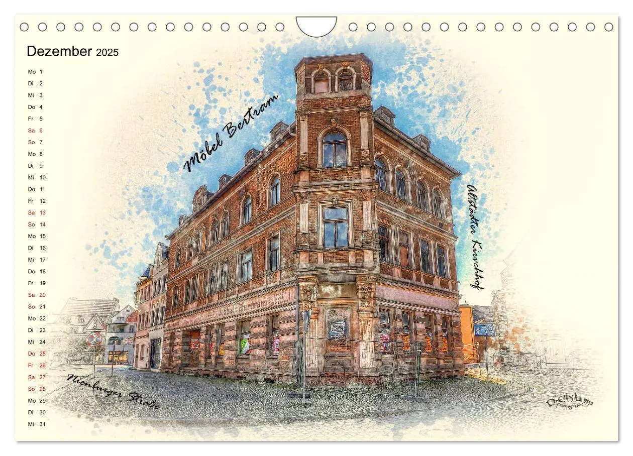 Bild: 9783435135974 | Bernburg meine Stadt (Wandkalender 2025 DIN A4 quer), CALVENDO...