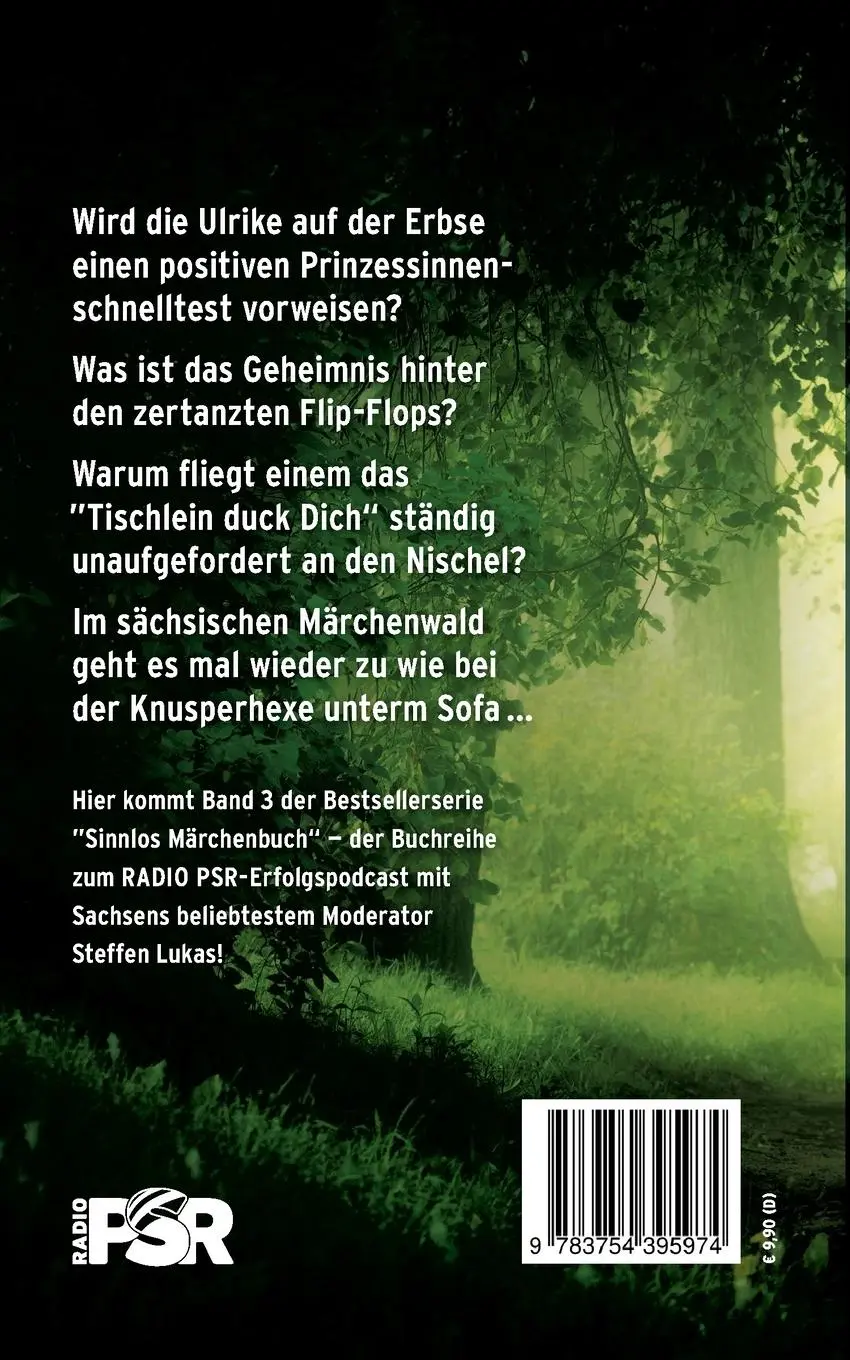 Rückseite: 9783754395974 | Sinnlos-Märchenbuch Vol. 3 | - auf sächsisch! | Steffen Lukas (u. a.)
