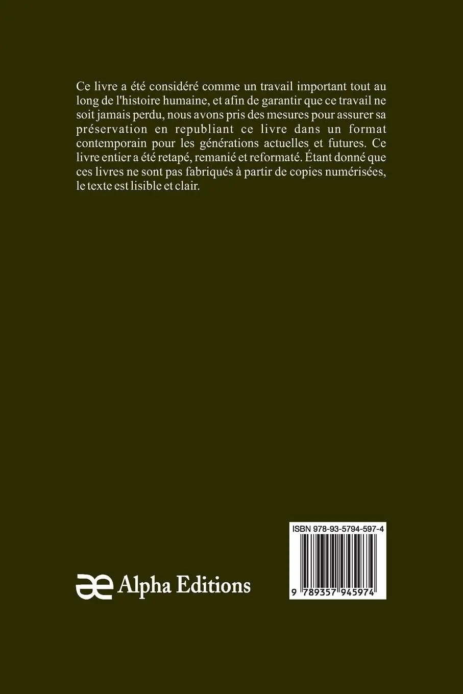 Rückseite: 9789357945974 | La vie privée d'autrefois; Arts et métiers, modes, moeurs, usages...