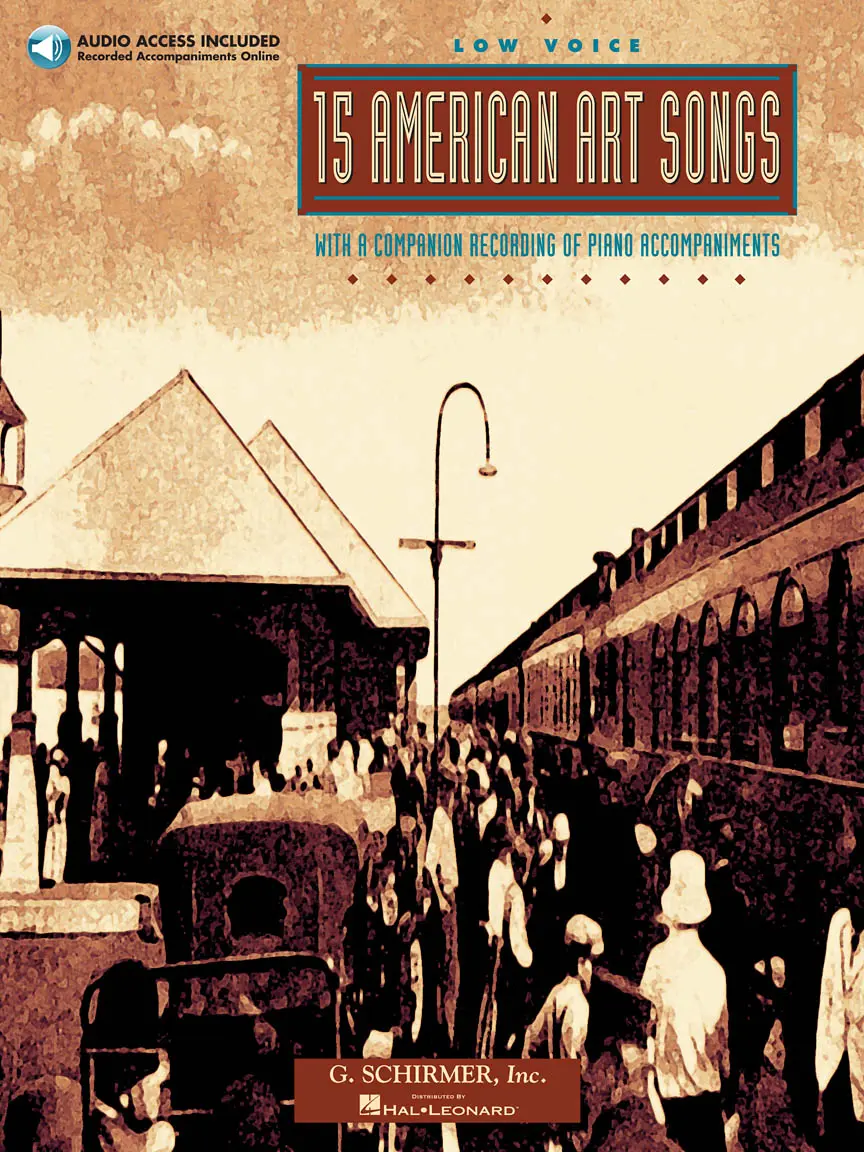 Cover: 73999826074 | 15 American Art Songs: Low Voice - Book/Online Audio | Gary Arvin