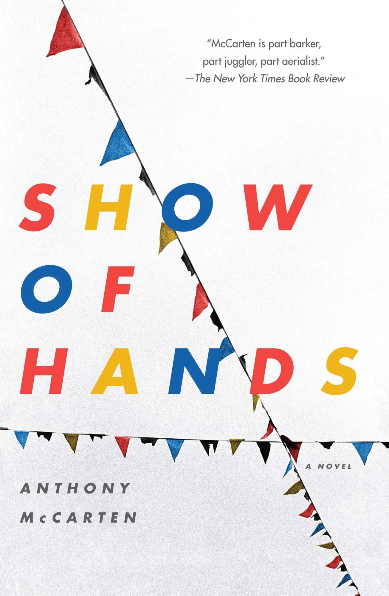 Cover: 9781416586074 | Show of Hands | Anthony McCarten | Taschenbuch | No Series | Englisch