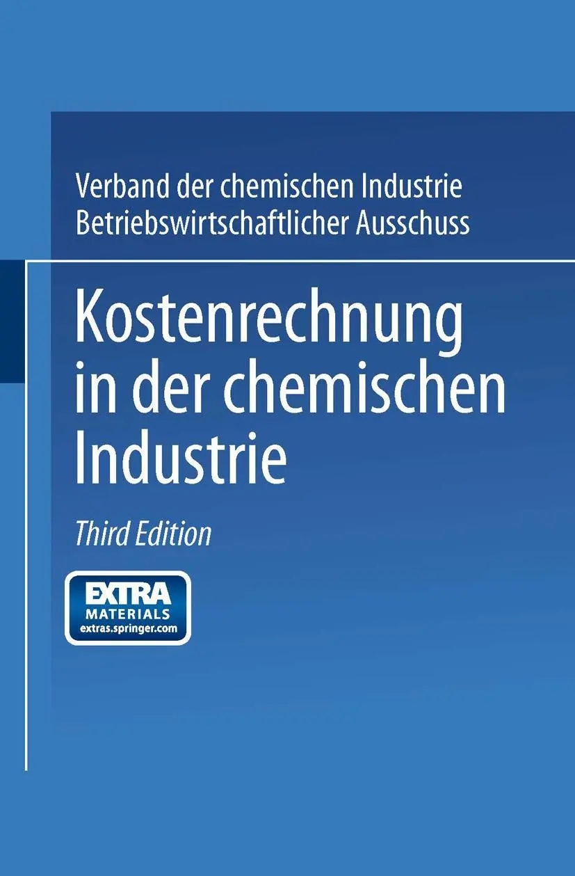 Cover: 9783409216074 | Kostenrechnung in der Chemischen Industrie | Kenneth A. Loparo | Buch