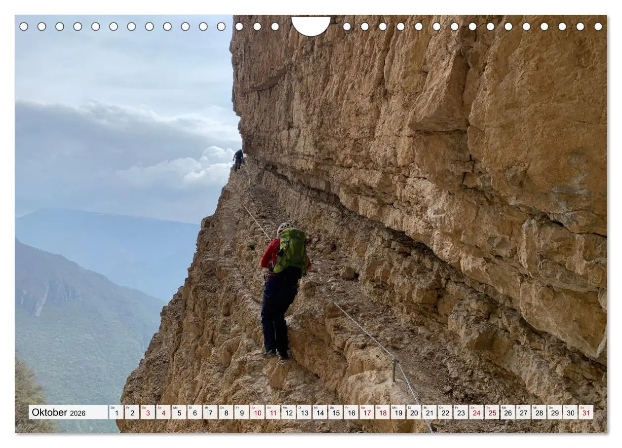 Bild: 9783457356074 | Klettersteige in Norditalien (Wandkalender 2026 DIN A4 quer),...