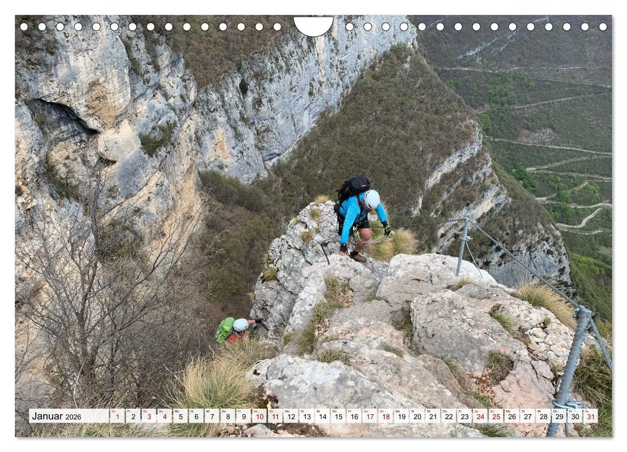 Bild: 9783457356074 | Klettersteige in Norditalien (Wandkalender 2026 DIN A4 quer),...