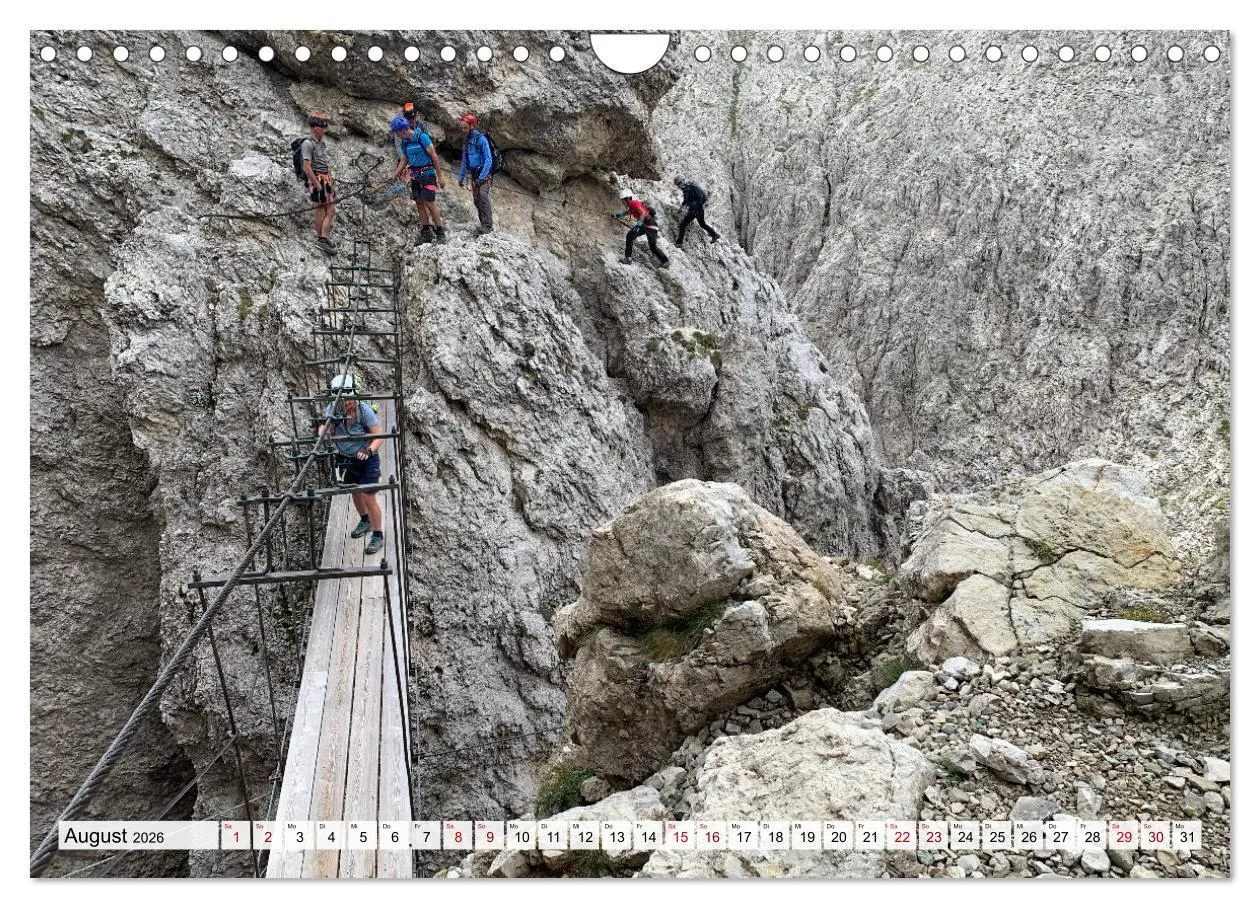 Bild: 9783457356074 | Klettersteige in Norditalien (Wandkalender 2026 DIN A4 quer),...