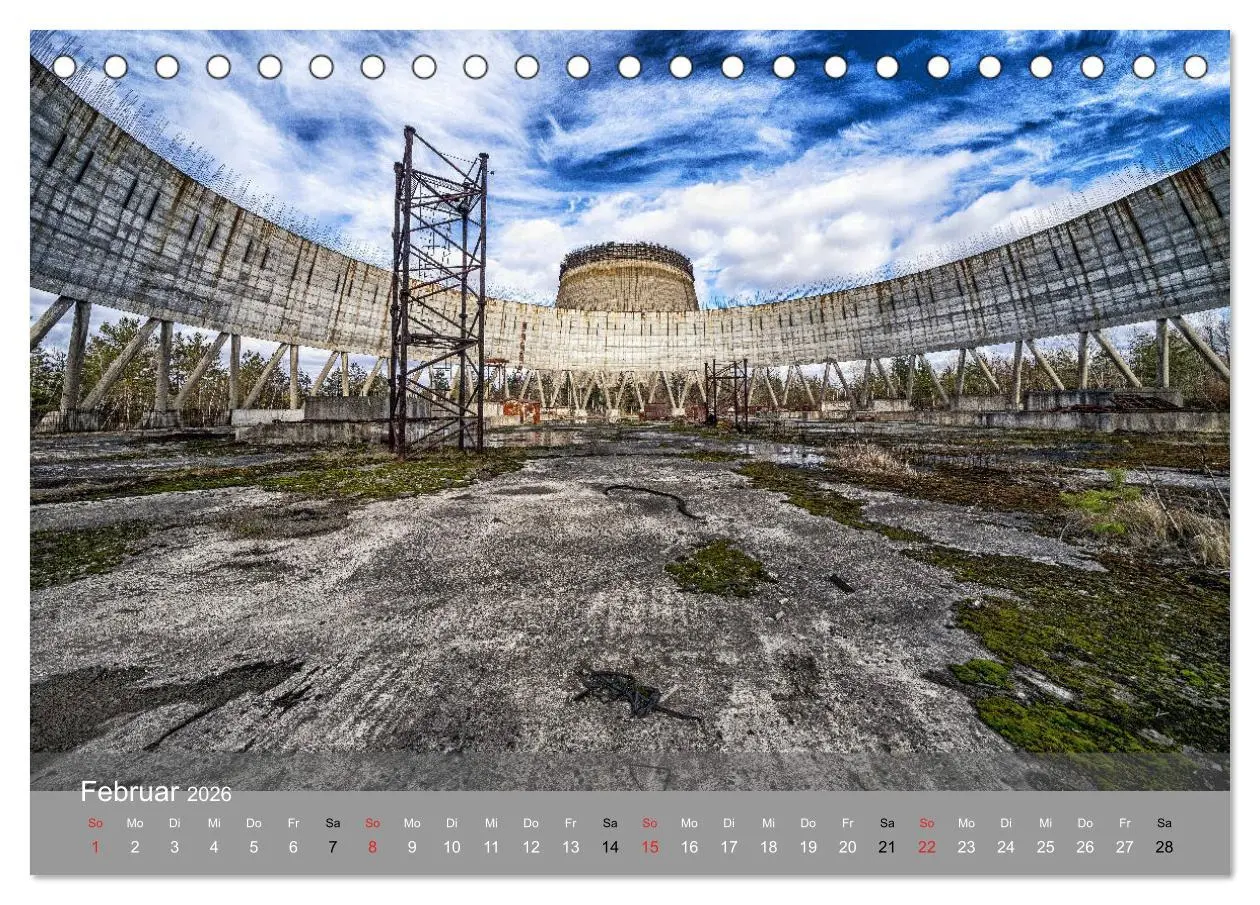 Bild: 9783457736074 | Tschernobyl - In der Sperrzone (Tischkalender 2026 DIN A5 quer),...
