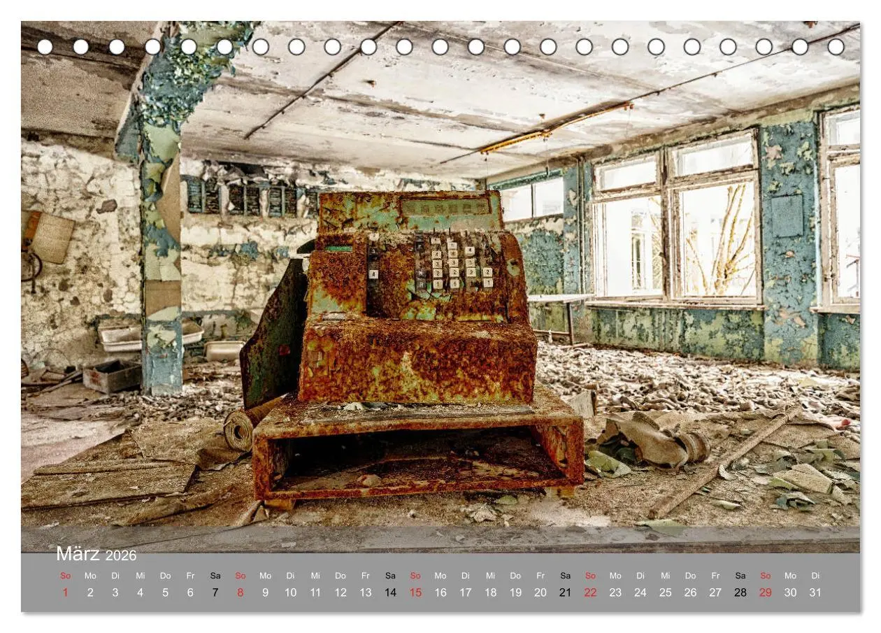Bild: 9783457736074 | Tschernobyl - In der Sperrzone (Tischkalender 2026 DIN A5 quer),...