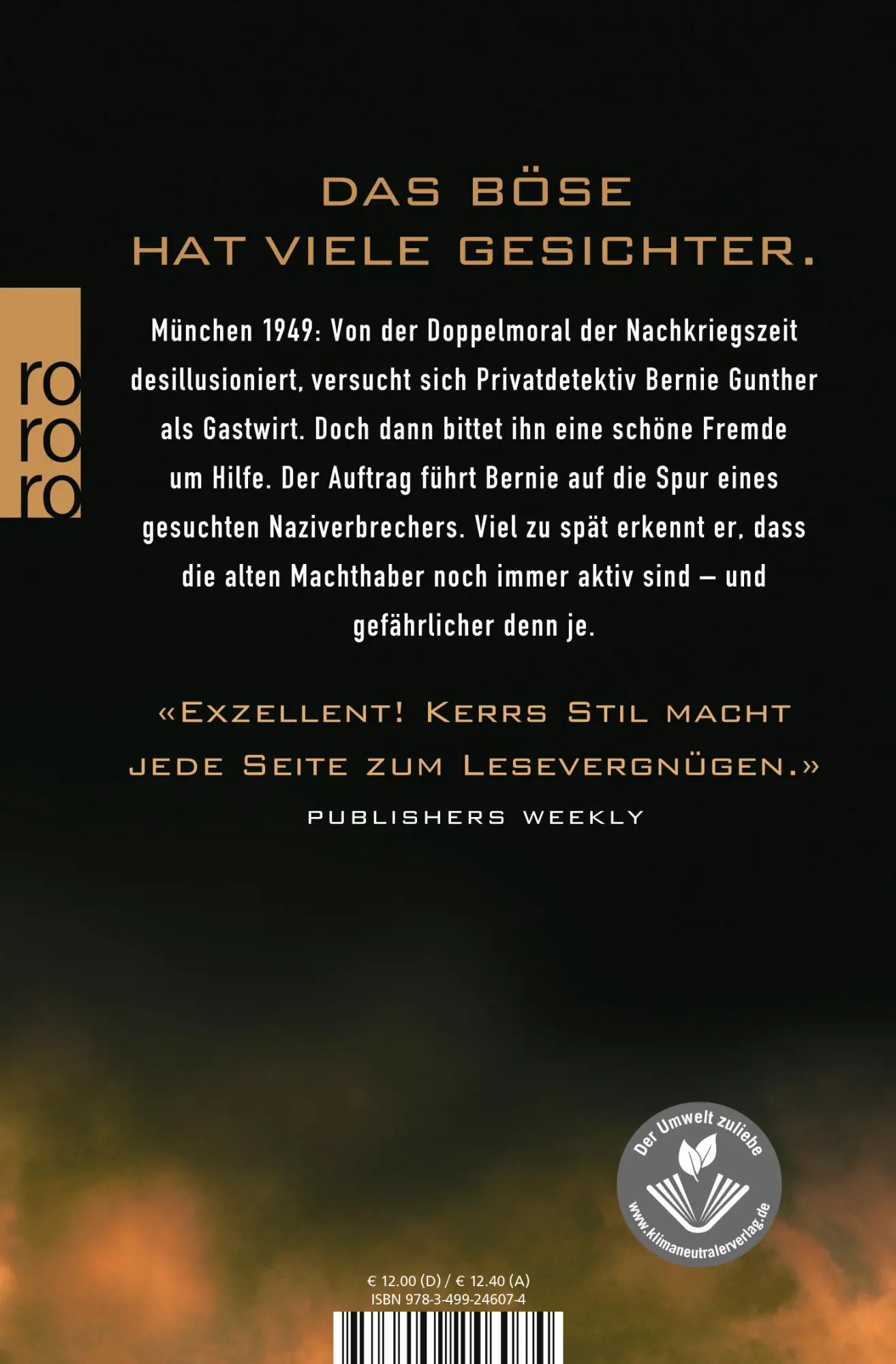 Rückseite: 9783499246074 | Das Janusprojekt | Philip Kerr | Taschenbuch | 446 S. | Deutsch | 2009