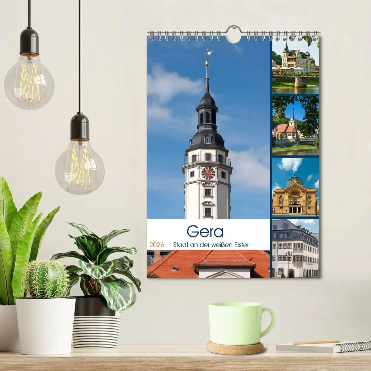 Bild: 9783516376074 | Gera - Stadt an der weißen Elster (Wandkalender 2026 DIN A4 hoch),...