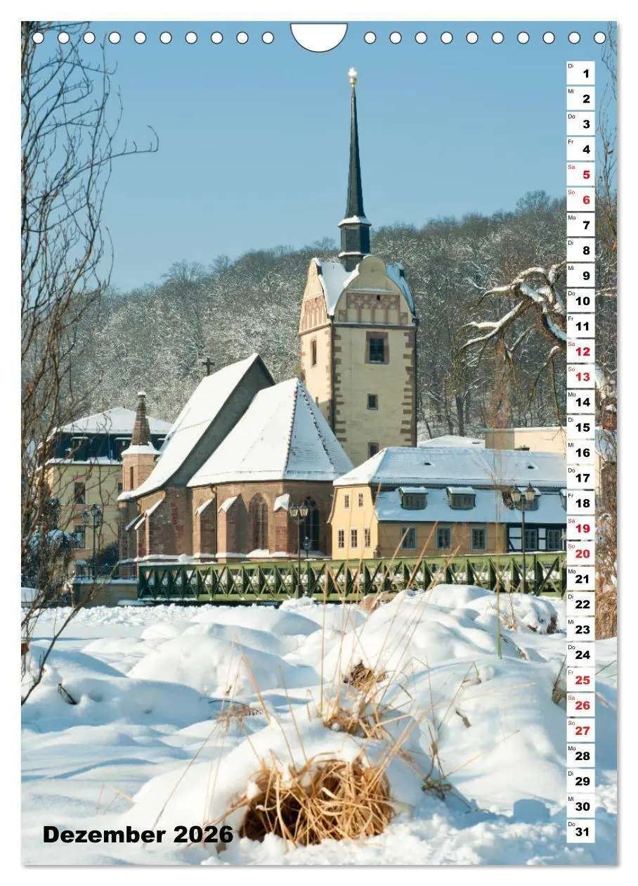 Bild: 9783516376074 | Gera - Stadt an der weißen Elster (Wandkalender 2026 DIN A4 hoch),...