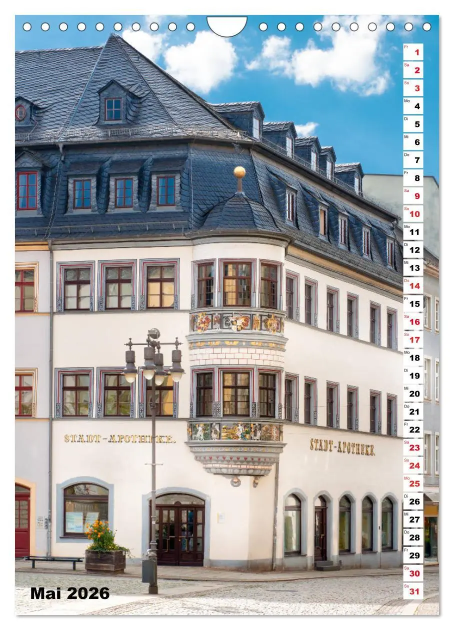 Bild: 9783516376074 | Gera - Stadt an der weißen Elster (Wandkalender 2026 DIN A4 hoch),...