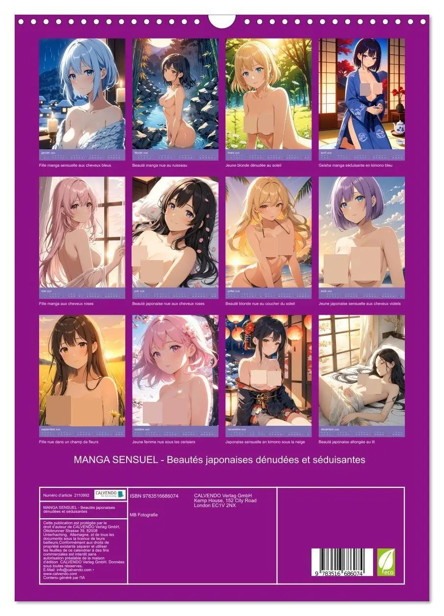 Bild: 9783516686074 | MANGA SENSUEL - Beautés japonaises dénudées et séduisantes...