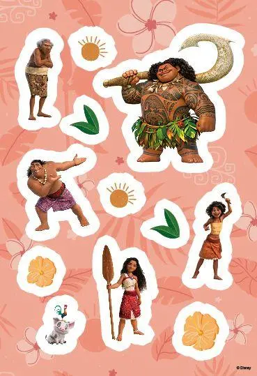Bild: 9783833246074 | Disney Vaiana 2: Zauberhafter Sticker- und Malspaß | Disney (u. a.)
