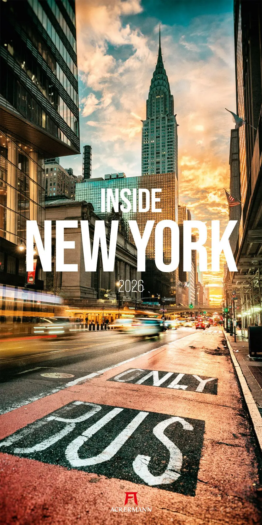 Cover: 9783838436074 | Inside New York Kalender 2026 | Ackermann Kunstverlag GmbH | Kalender