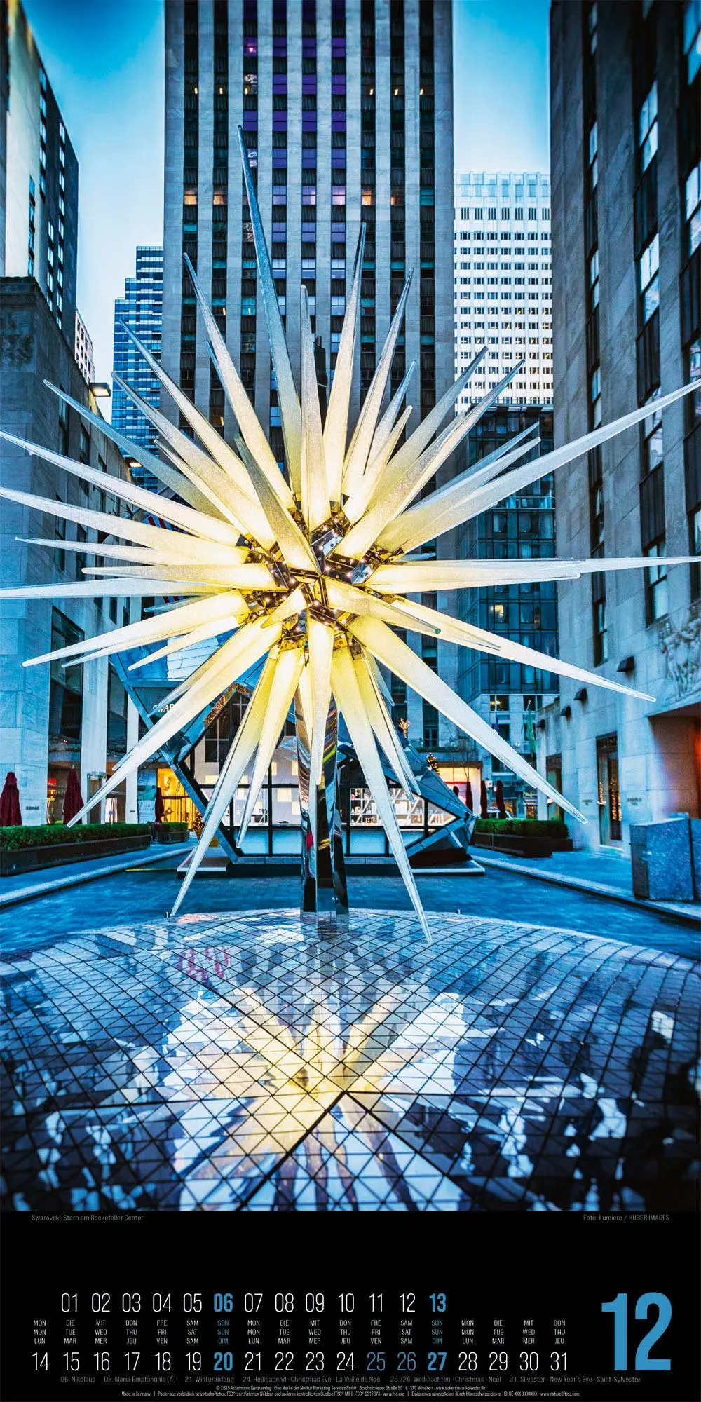 Bild: 9783838436074 | Inside New York Kalender 2026 | Ackermann Kunstverlag GmbH | Kalender