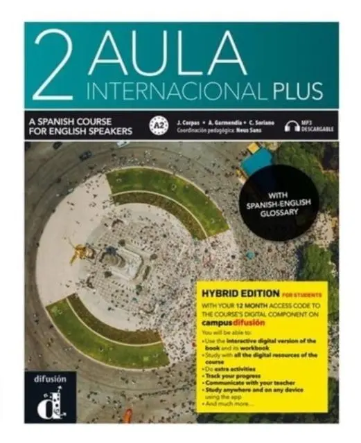 Cover: 9788419236074 | Aula internacional Plus 2 - Edicion hibrida - Edicion inglesa -...
