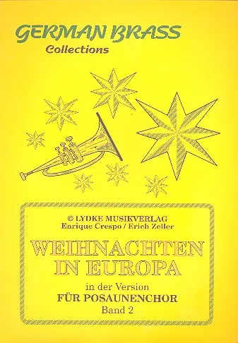 Cover: 4280000086174 | Weihnachten in Europa, für Posaunenchor. Bd.2 | 2009